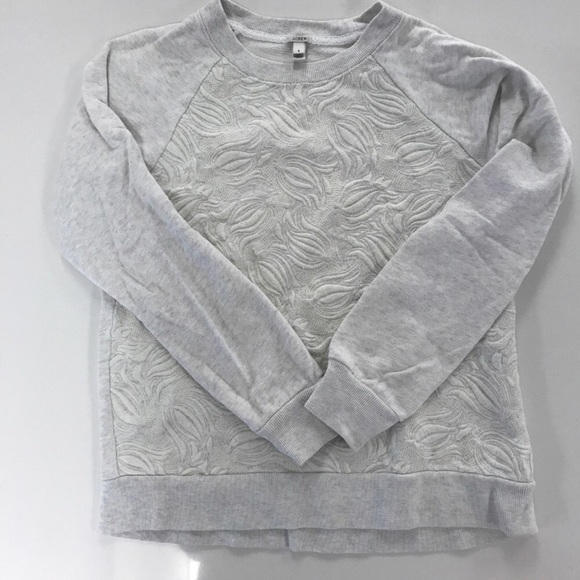 J. Crew Tops - J. Crew Embellished Sweatshirt